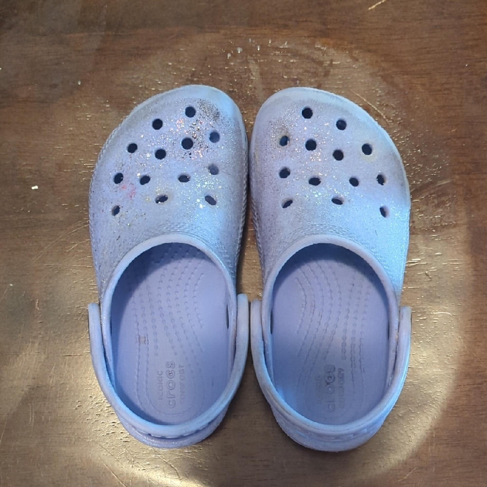 Kids Crocs Classic Clog - Light Blue